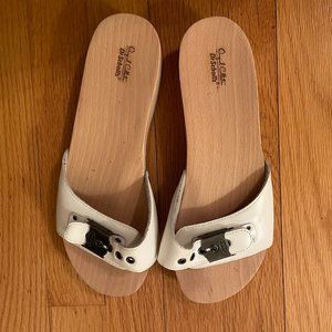 Dr Scholls white sandals BRAND NEW